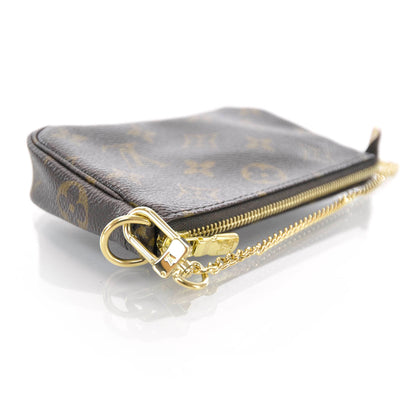 Louis Vuitton Monogram Complice Trunks and Bags Mini Pochette Accessories Beige 3 of 8