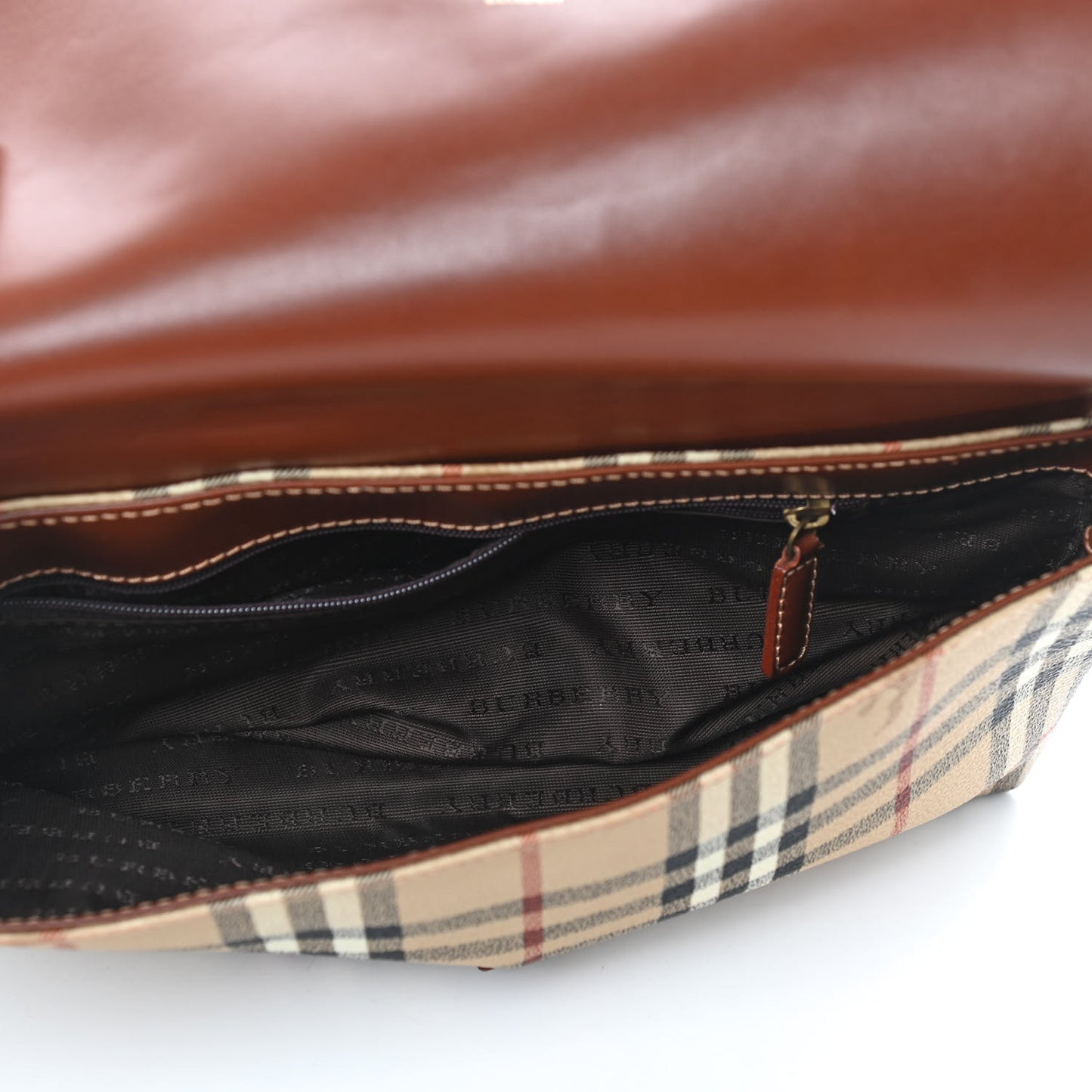 Haymarket Check Shoulder Bag Military Red