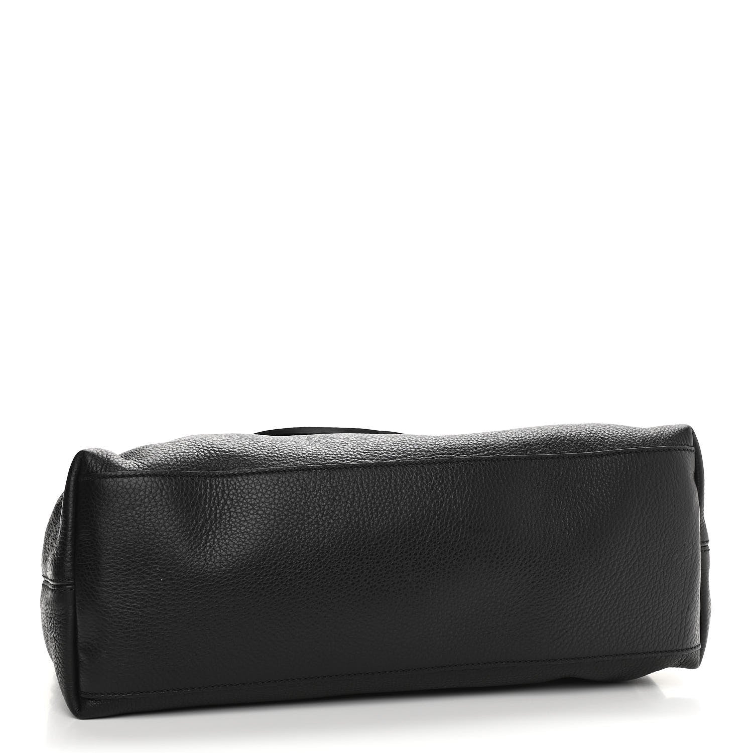 Gucci Pebbled Calfskin Studded Medium Soho Chain Shoulder Bag Black 4 of 11