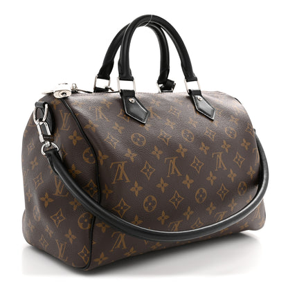 Louis Vuitton Monogram Speedy Soft 30 Dark 3 of 10
