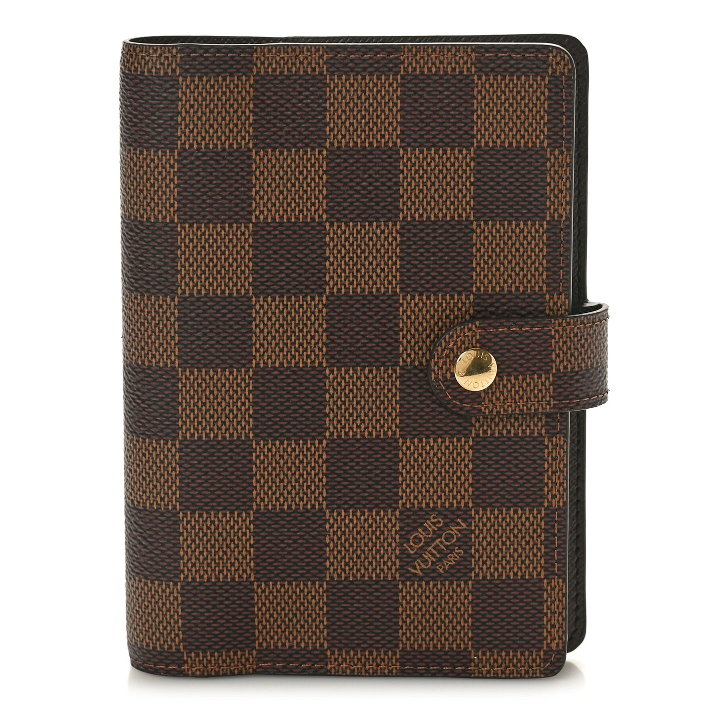 Damier Ebene Small Ring Agenda Cover