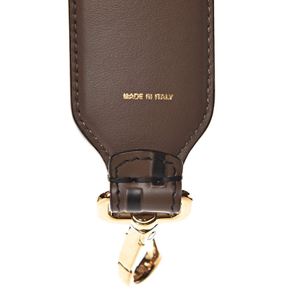 Fendi Calfskin FF 1974 Embossed Mini Strap You Maya Black 3 of 5