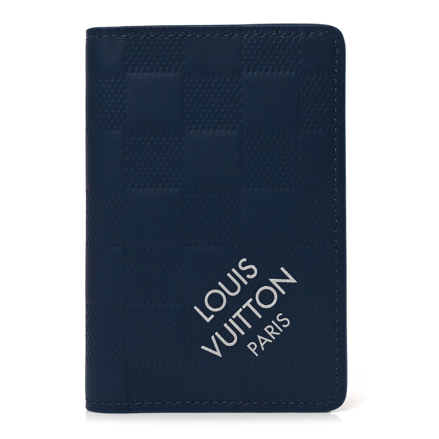 Damier Infini Pocket Organizer NM Bleu Sapphire