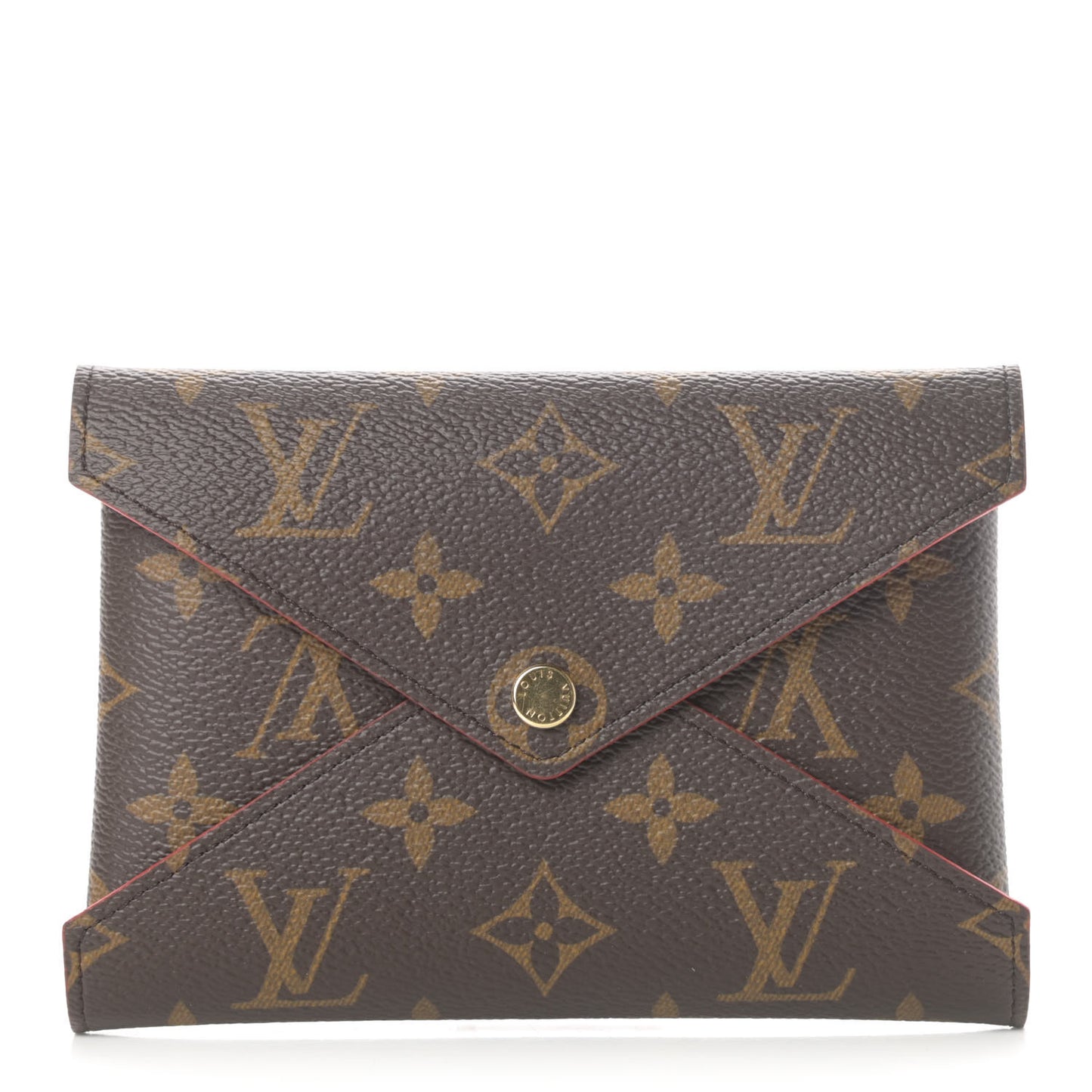 Monogram Medium Kirigami Pochette Insert Coquelicot
