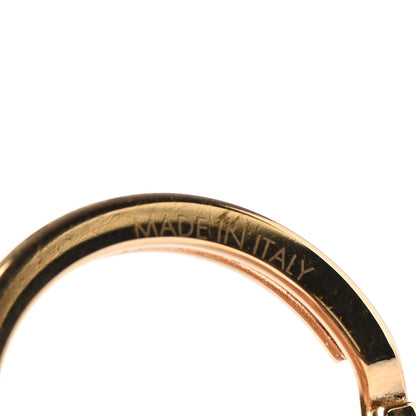 Louis Vuitton LV Facettes Bag Charm Key Holder Gold 3 of 4