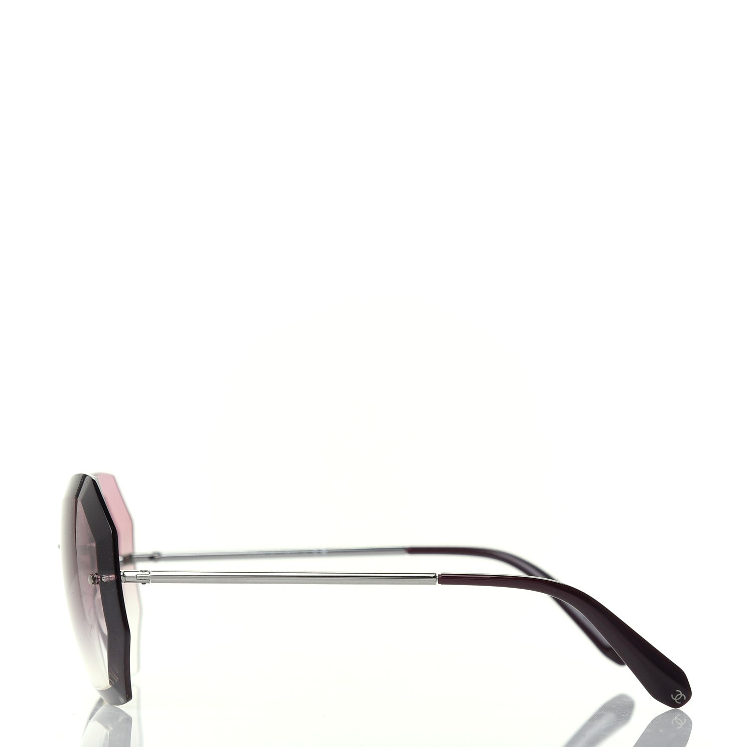 Chanel Metal Spring Round Sunglasses 4220 Pink 3 of 7