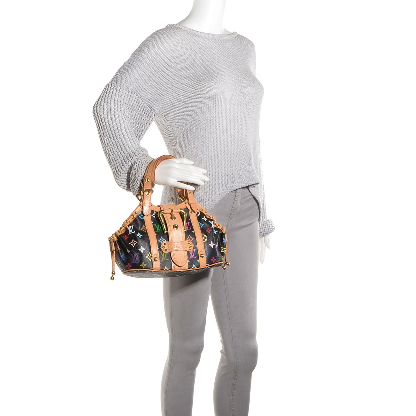 Monogram Multicolor Theda GM Black