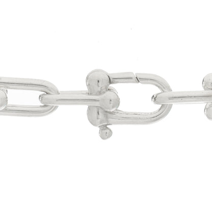 Tiffany Sterling Silver HardWear Graduated Link Necklace 4 of 6