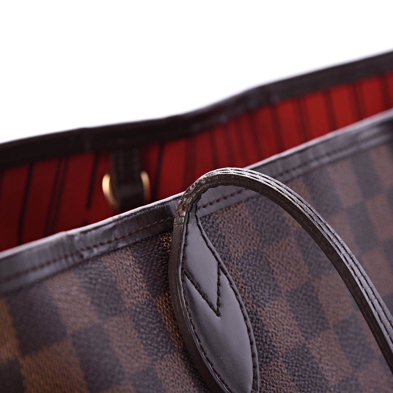 Louis Vuitton Damier Ebene Neverfull MM 17 of 18