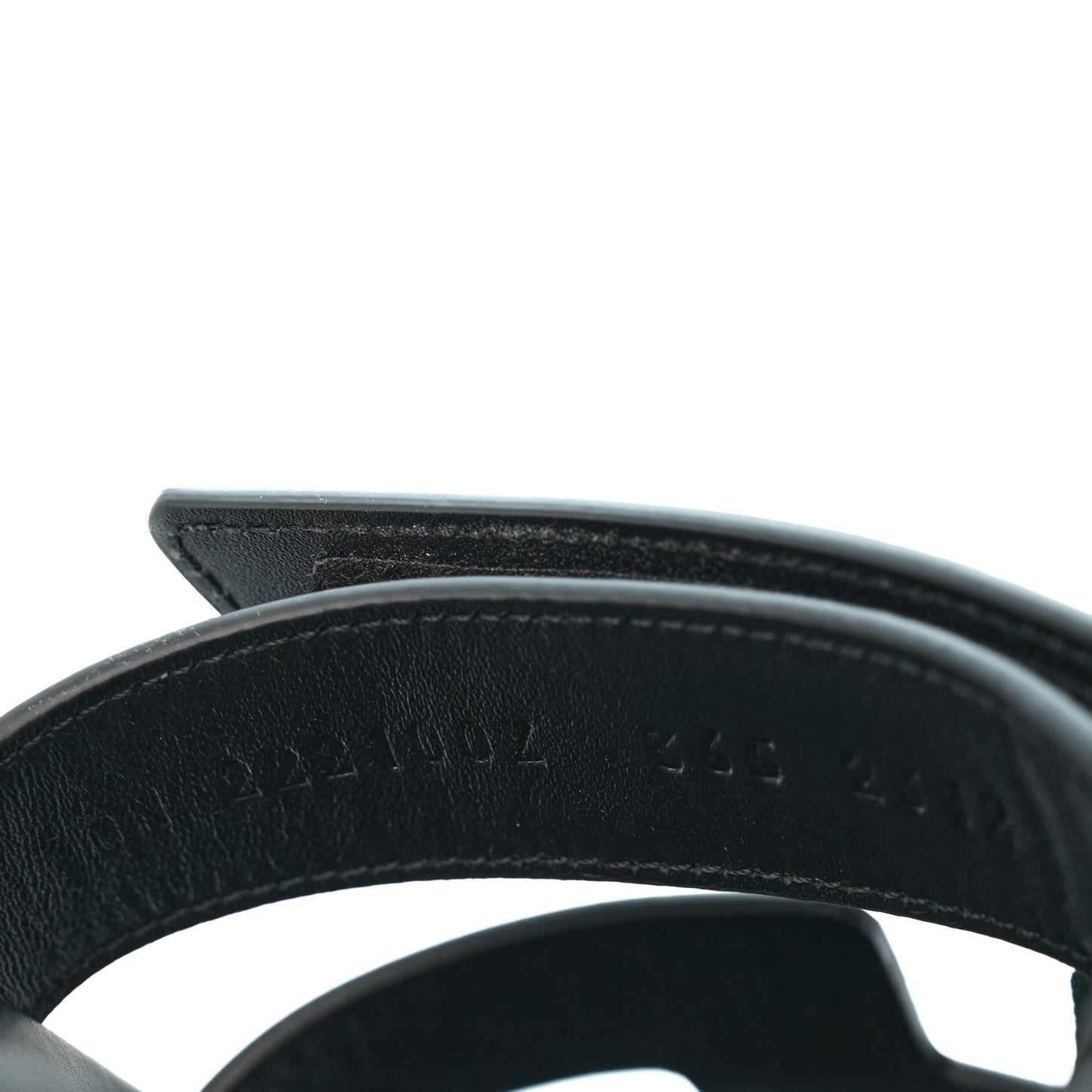 Calfskin Womens Chypre Sandals 36.5 Black