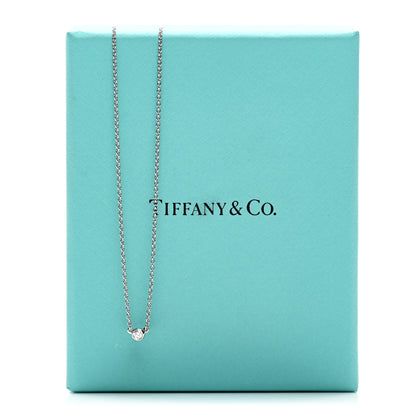 Tiffany Platinum Diamond .05ct Elsa Peretti Diamonds by the Yard Pendant Necklace 5 of 5