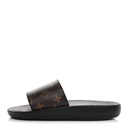 Louis Vuitton Monogram Sunbath Slide Sandals 38 1 of 9