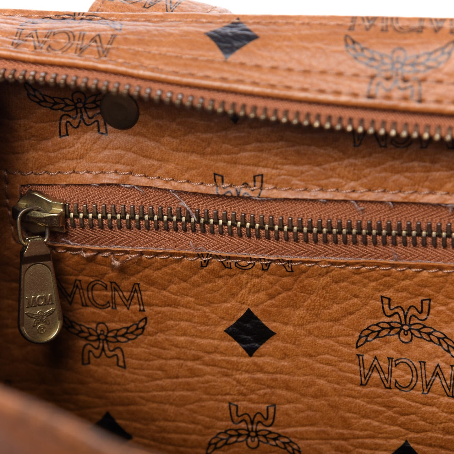 Visetos Shopper Tote Cognac