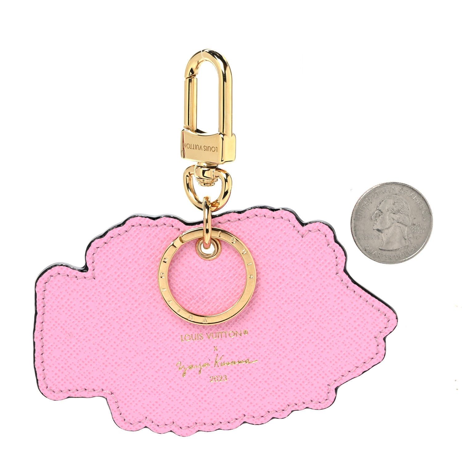 Louis Vuitton LV X YK Fish Key Holder Bag Charm Red 2 of 3