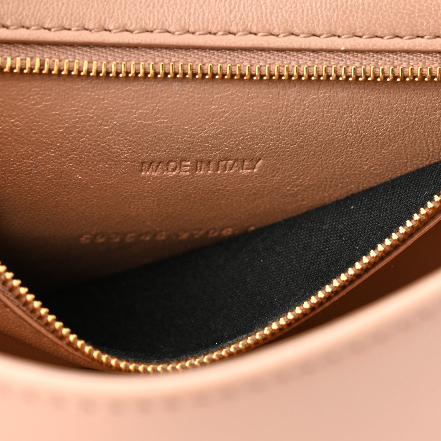 Grained Calfskin Small Hourglass Top Handle Bag Nude Beige