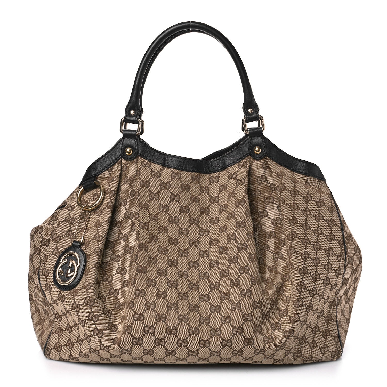 Gucci Monogram Large Sukey Tote Dark Brown 1 of 13