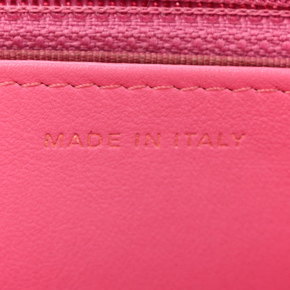 Chanel Caviar Quilted Wallet on Chain WOC Pink 7 of 14