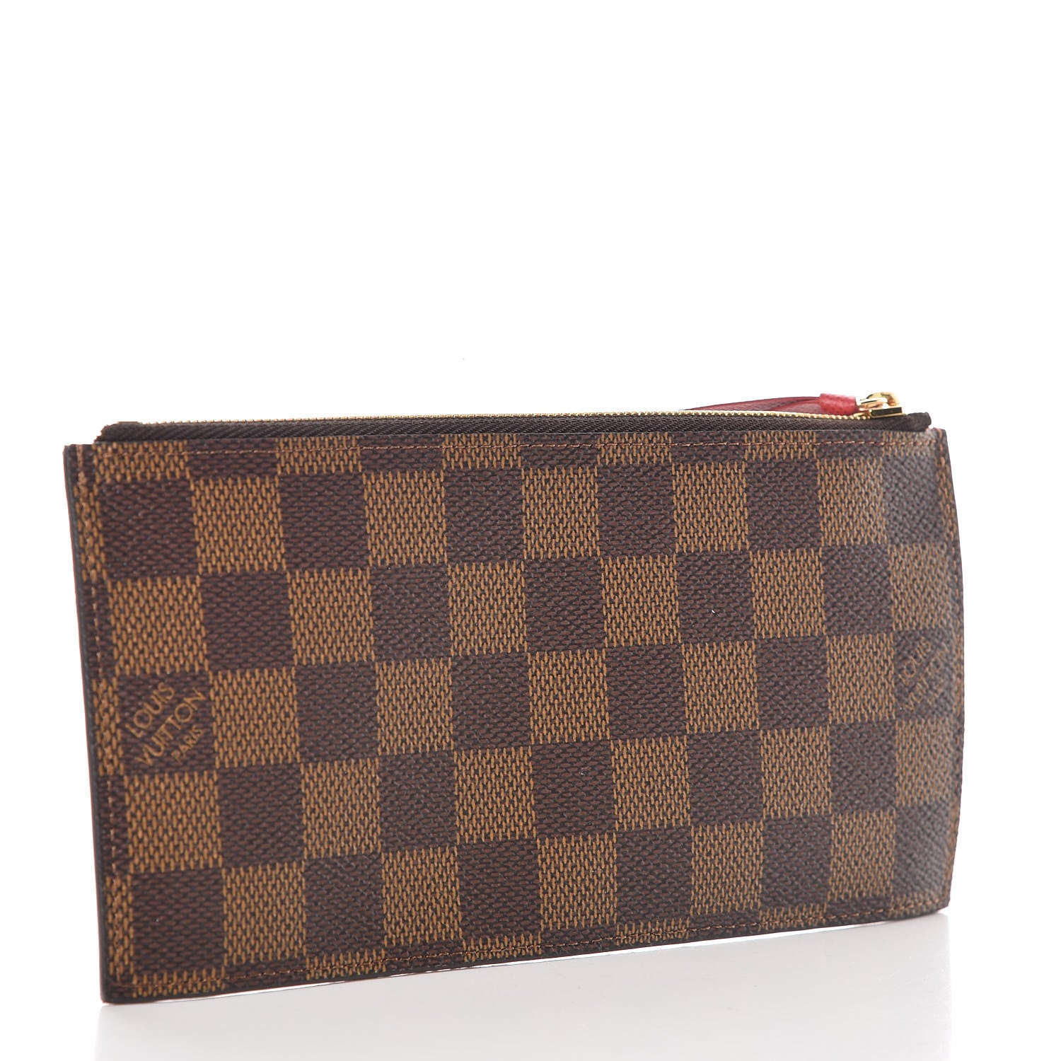 Louis Vuitton Damier Ebene Felicie Chain Wallet Zippered Insert 3 of 6