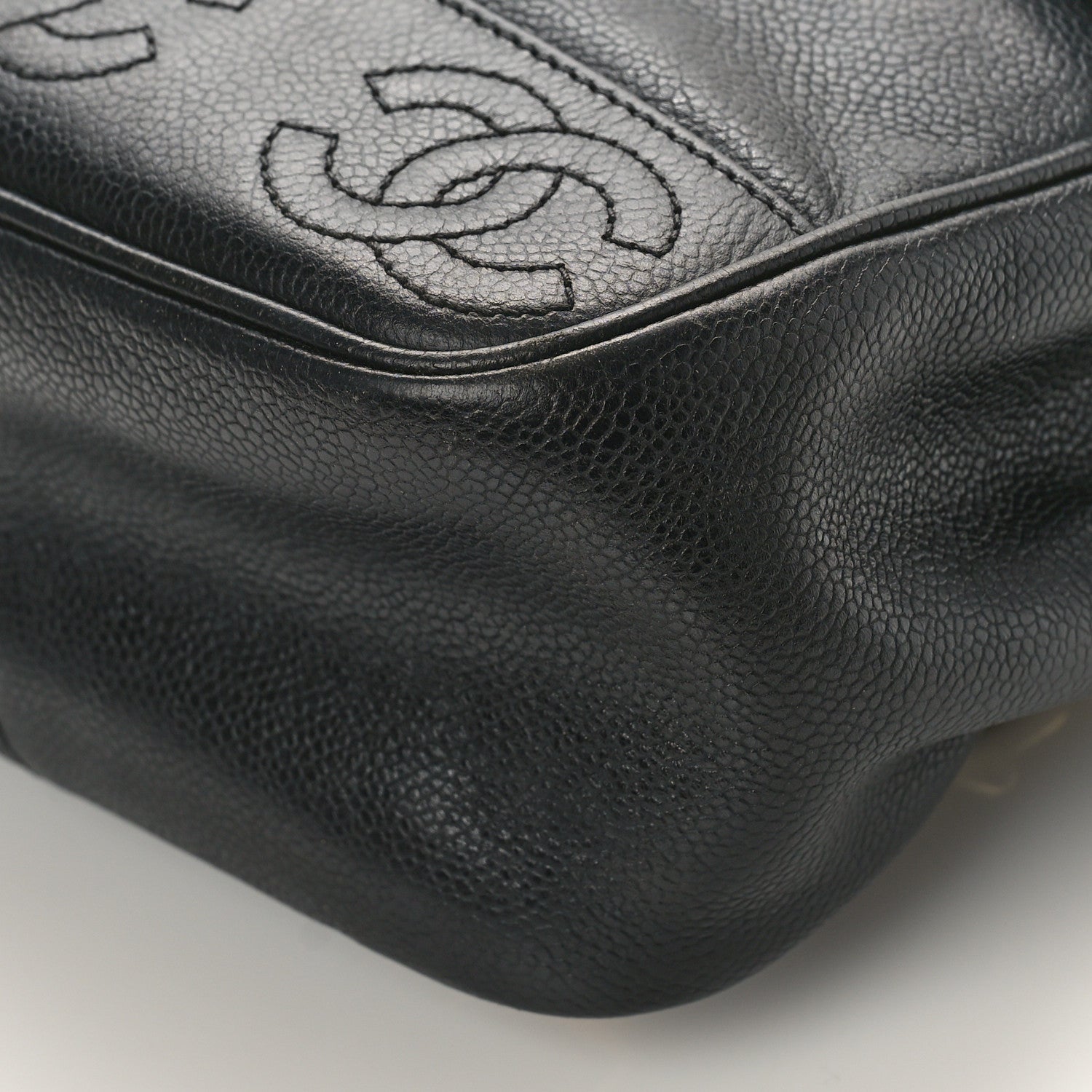 Chanel Caviar CC Backpack Black 9 of 9