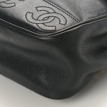 Chanel Caviar CC Backpack Black 9 of 9