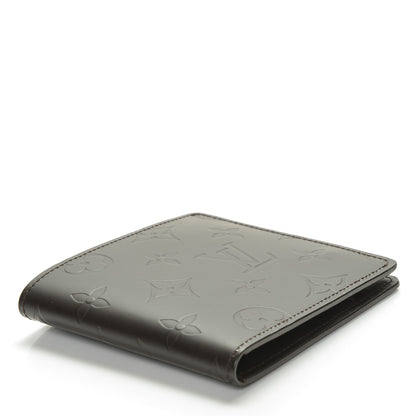 Louis Vuitton Monogram Glace Compact Wallet Cafe Brown 4 of 7
