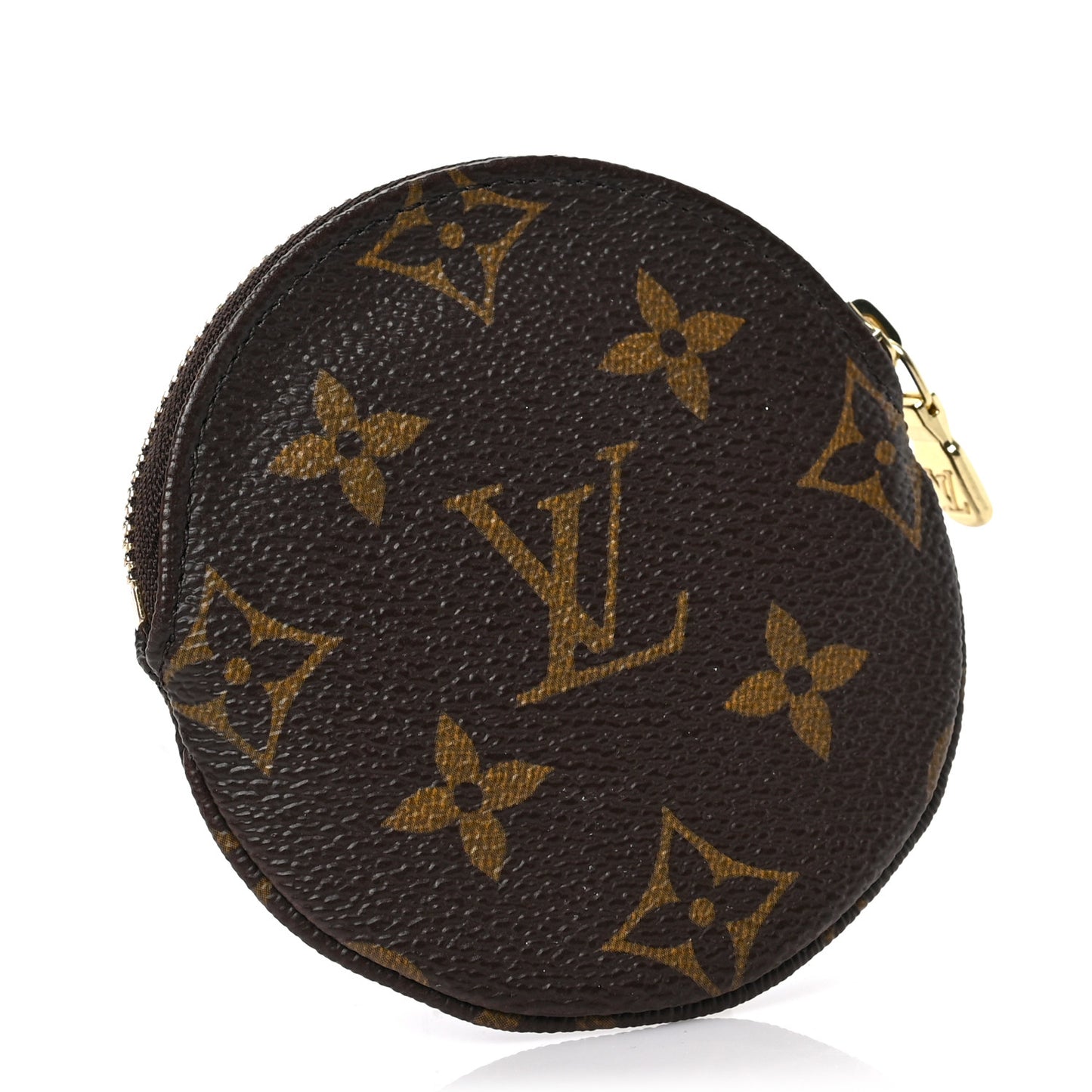 Monogram 2019 Christmas Animation Round Coin Purse Blue