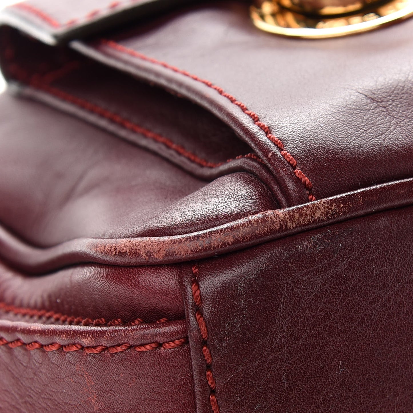 Calfskin Mercer Sofia Hobo Bag Merlot