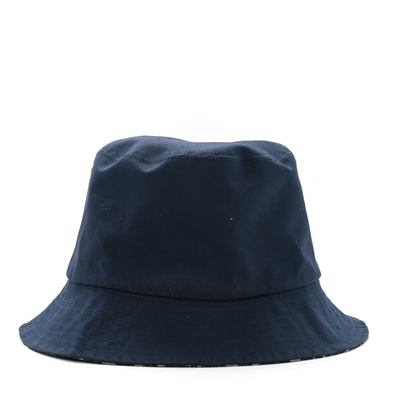 Christian Dior Oblique Reversible Teddy-D Brim Bucket Hat 57 Blue 9 of 13