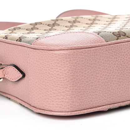 Gucci Monogram Mini Bree Messenger Bag Beige Soft Pink 5 of 10