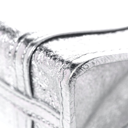 Balenciaga Metallic Calfskin XXS Bazar Shopper Tote Silver Hardware 11 of 11