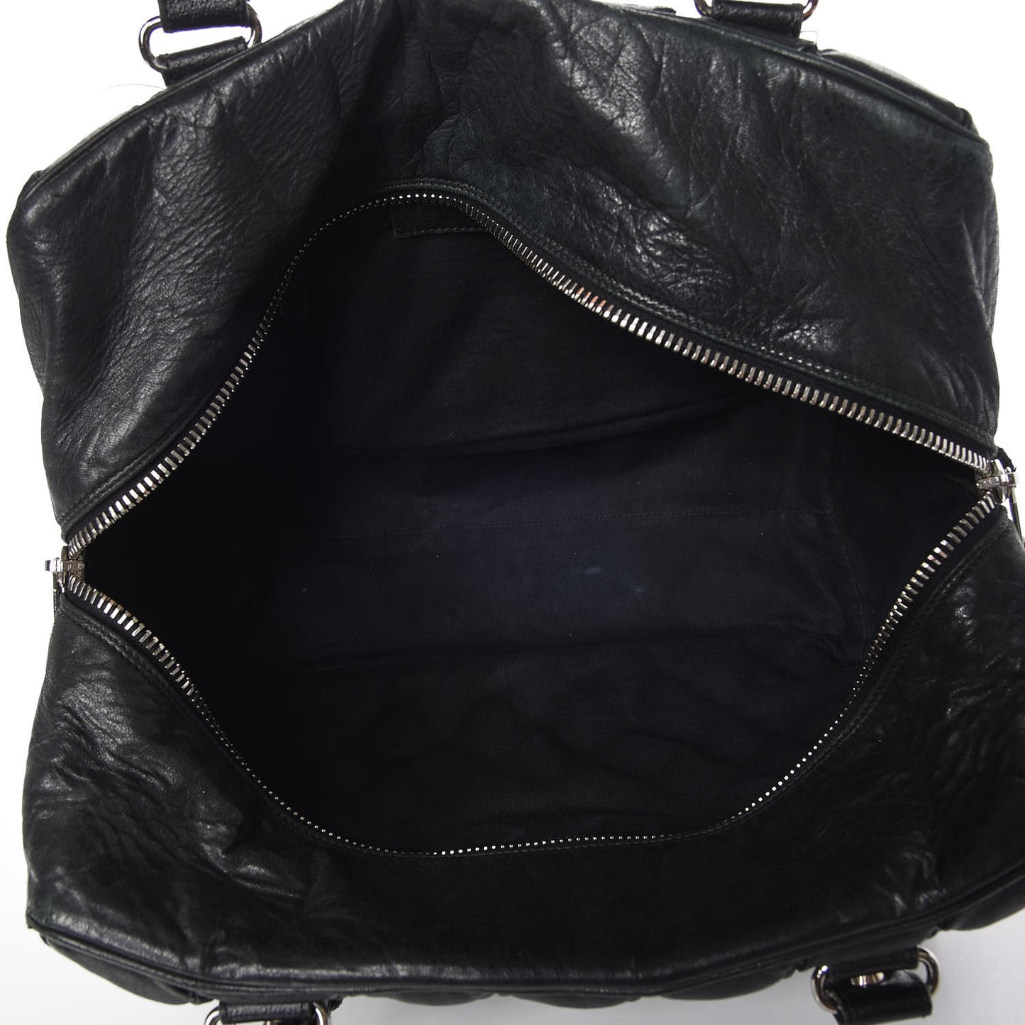 Chevre Quilted Matelasse MM Black