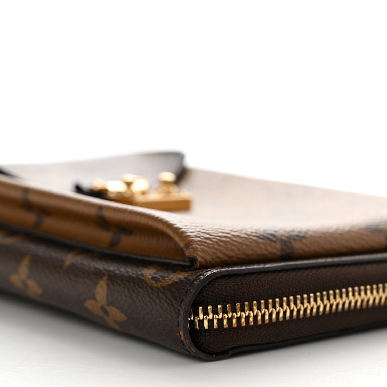 Louis Vuitton Reverse Monogram Metis Vertical Zippy Wallet 8 of 13