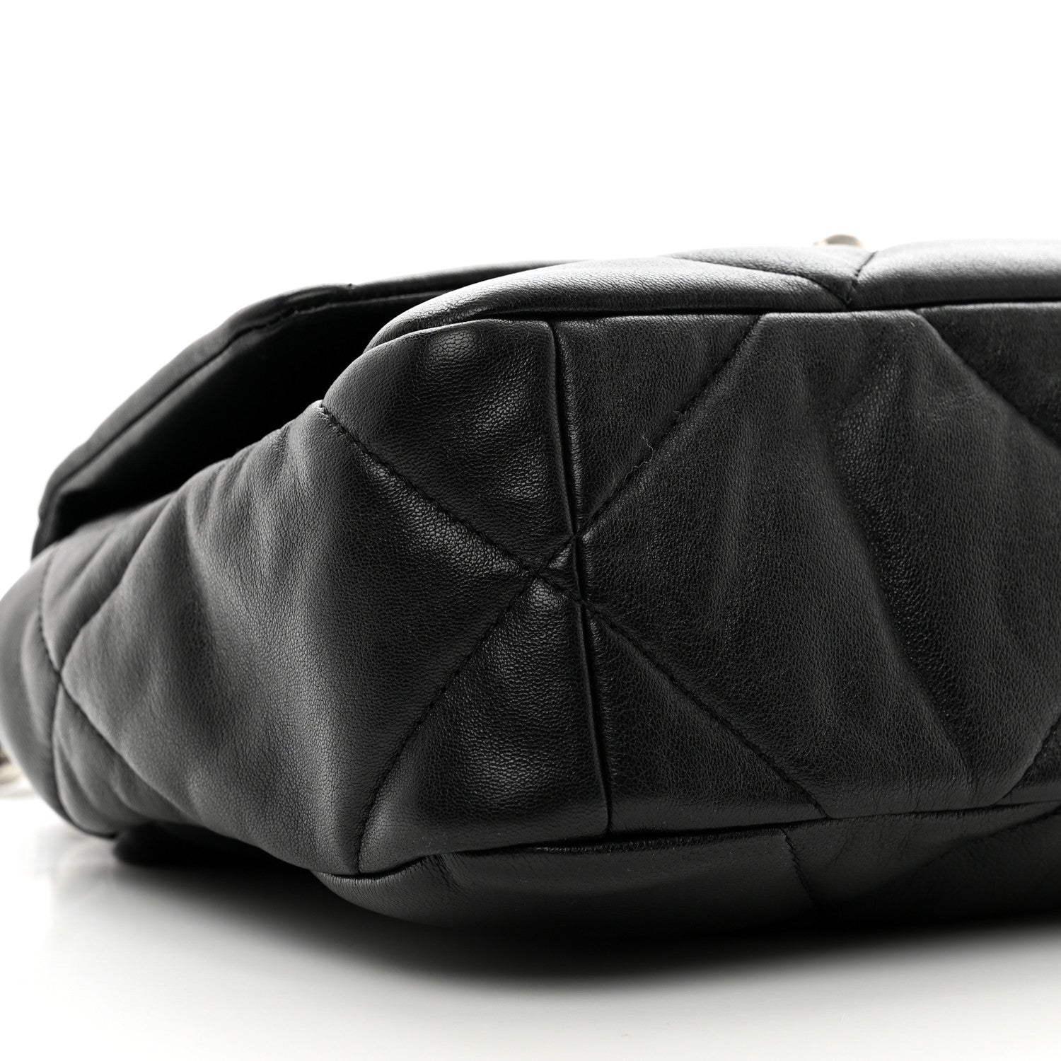 Chanel Lambskin Quilted Medium Chanel 19 Flap Black 8 of 9