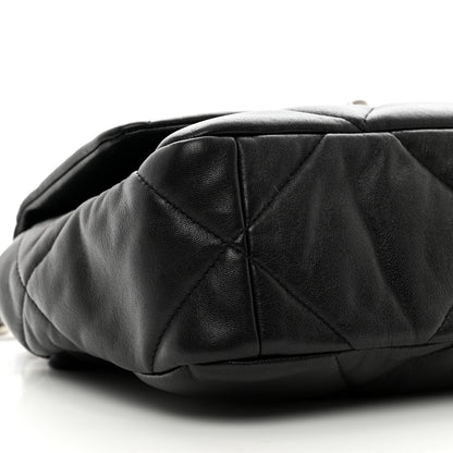Chanel Lambskin Quilted Medium Chanel 19 Flap Black 8 of 9