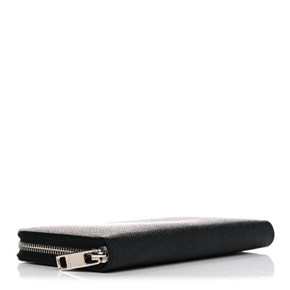 Givenchy Grained Calfskin Zip Around Wallet Black 4 of 12