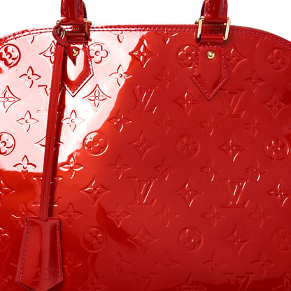 Louis Vuitton Vernis Alma GM Pomme D'Amour 7 of 9