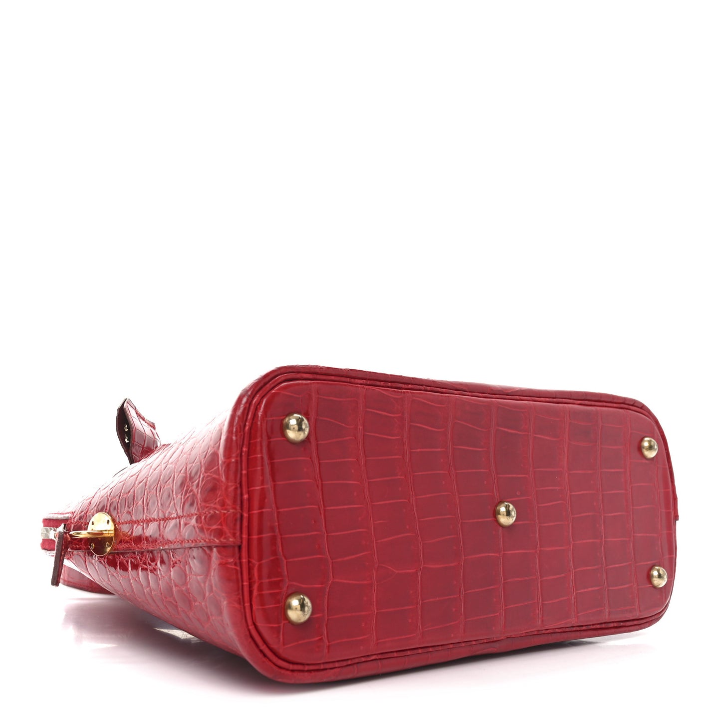 Shiny Porosus Crocodile Bolide 31 Rouge Vif