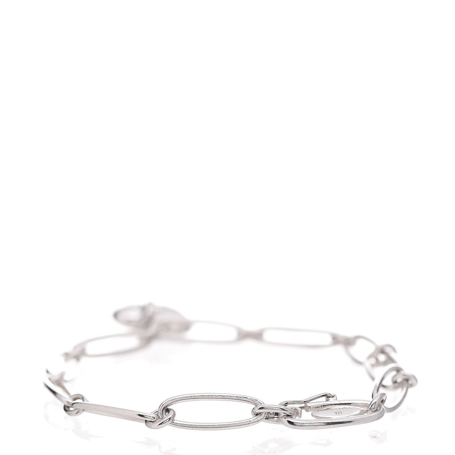 Tiffany Sterling Silver Elsa Peretti Full Heart Bracelet 10 of 13