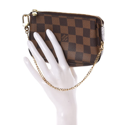 Louis Vuitton Damier Ebene Mini Pochette Accessories 2 of 7