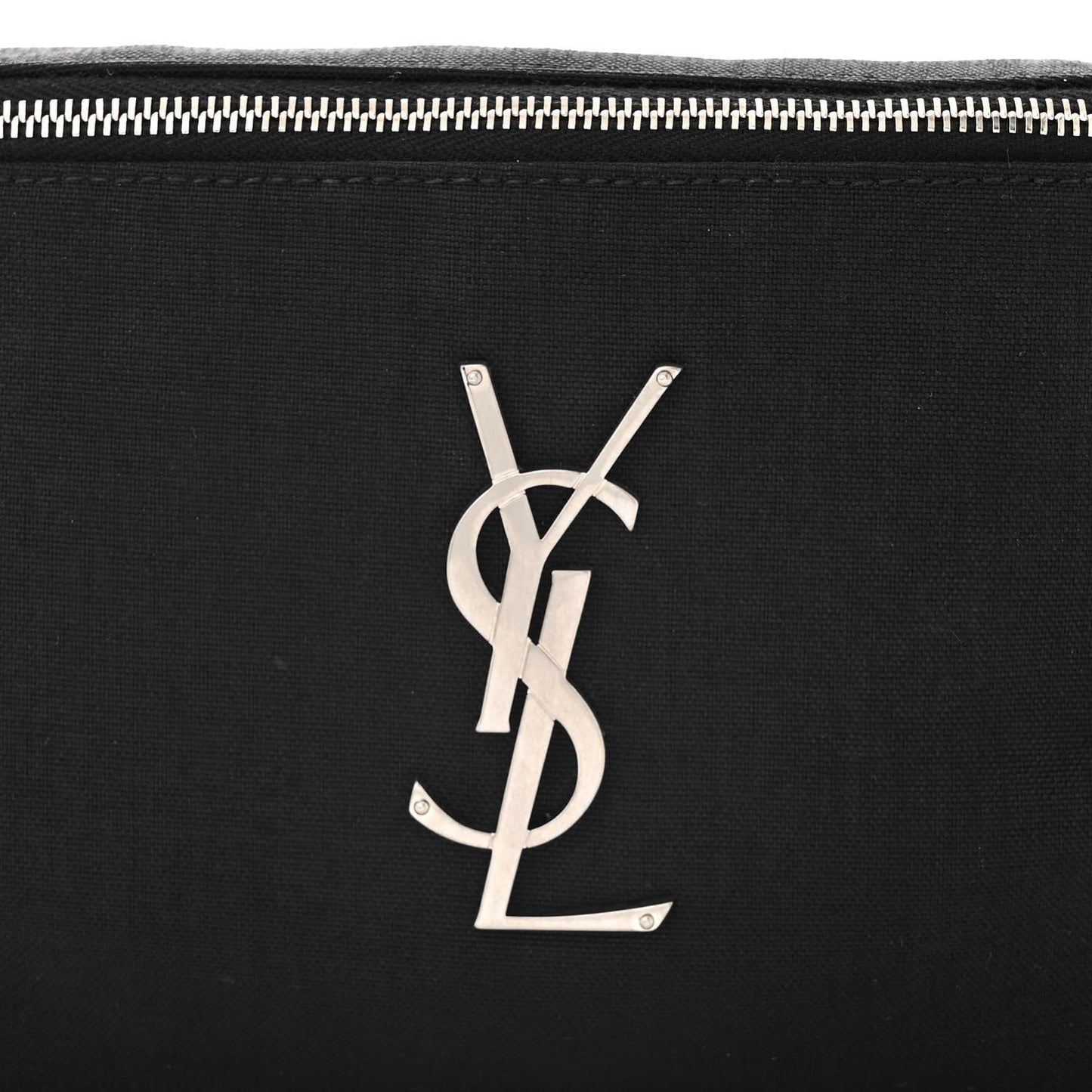 Canvas Monogram Belt Bag Black
