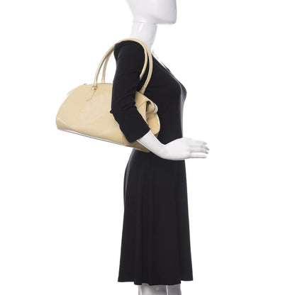 Louis Vuitton Vernis Sherwood PM Blanc Corail 2 of 13