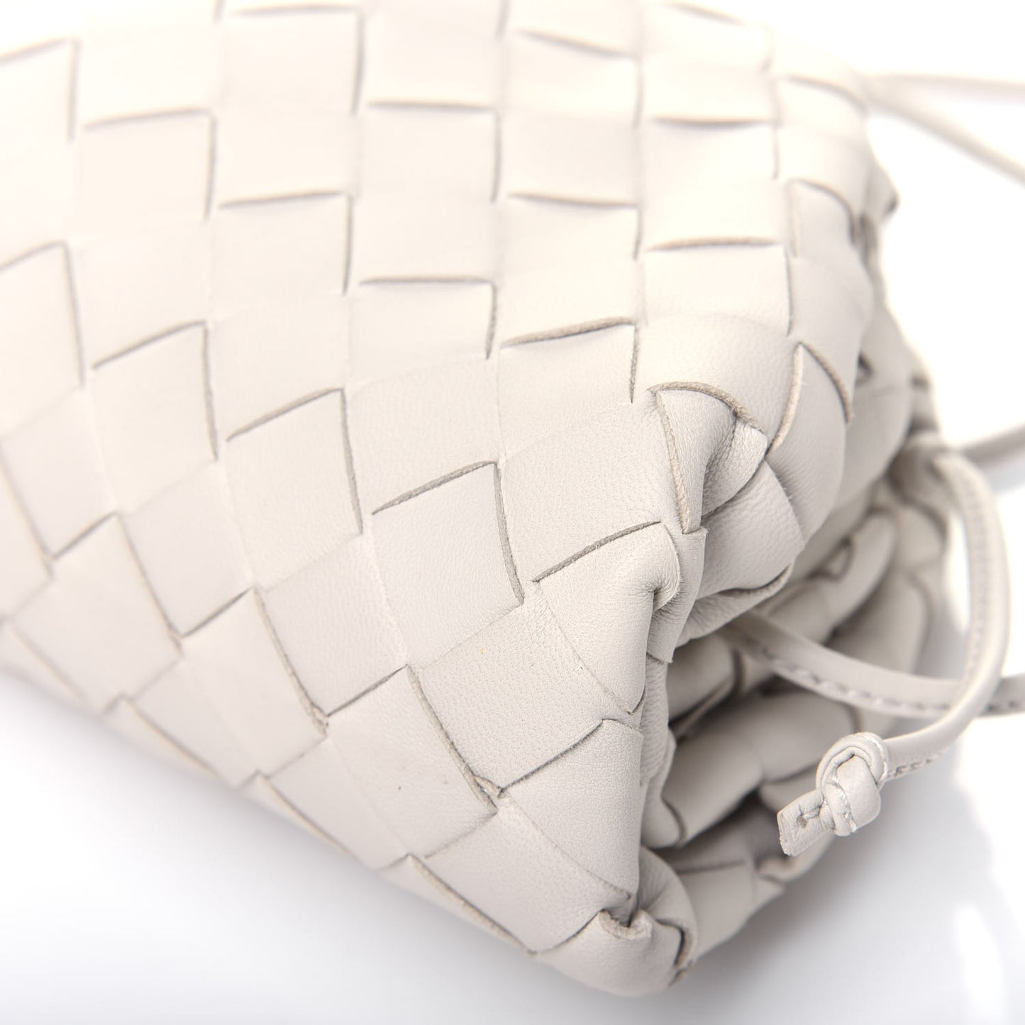 Nappa Intrecciato The Mini Pouch Plaster