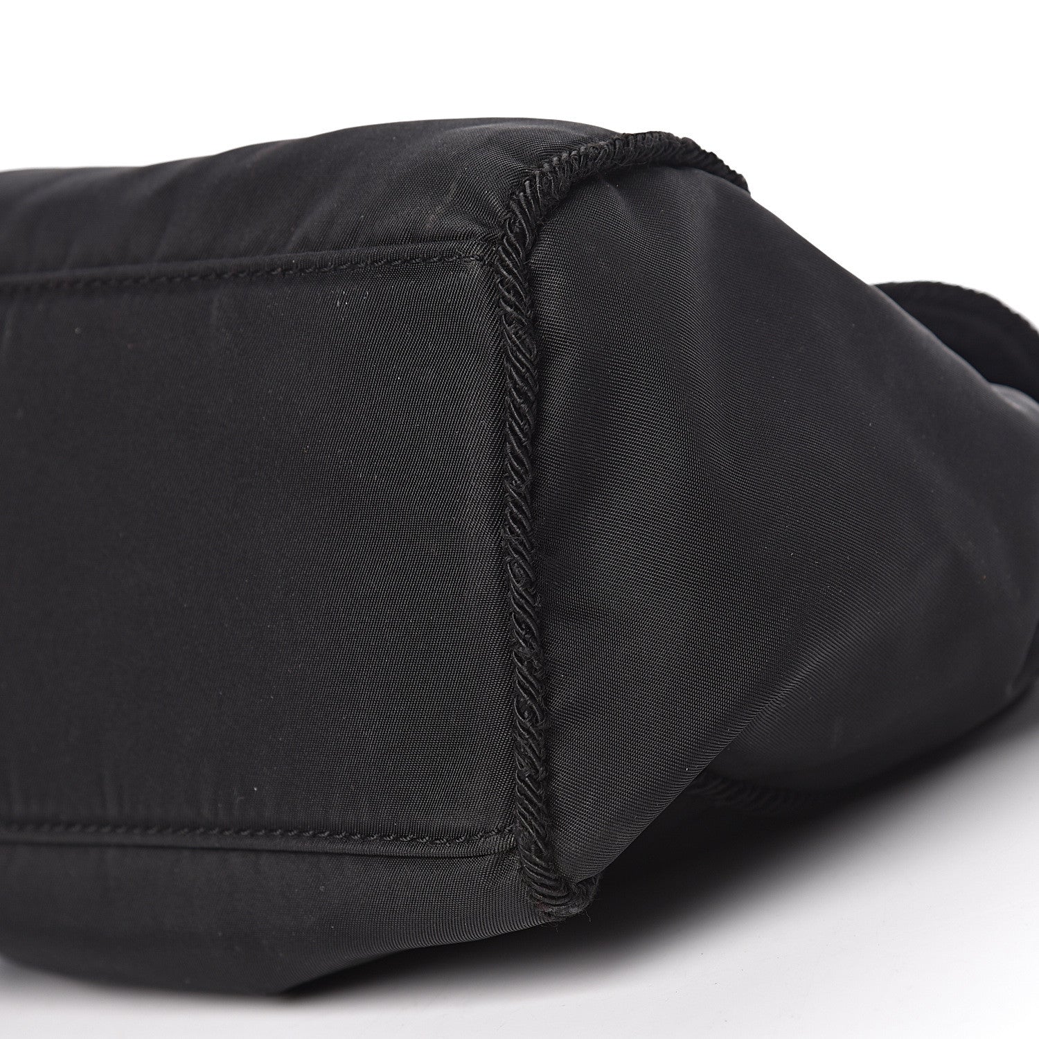 Prada Tessuto Nylon Beaded Bag Black 10 of 14