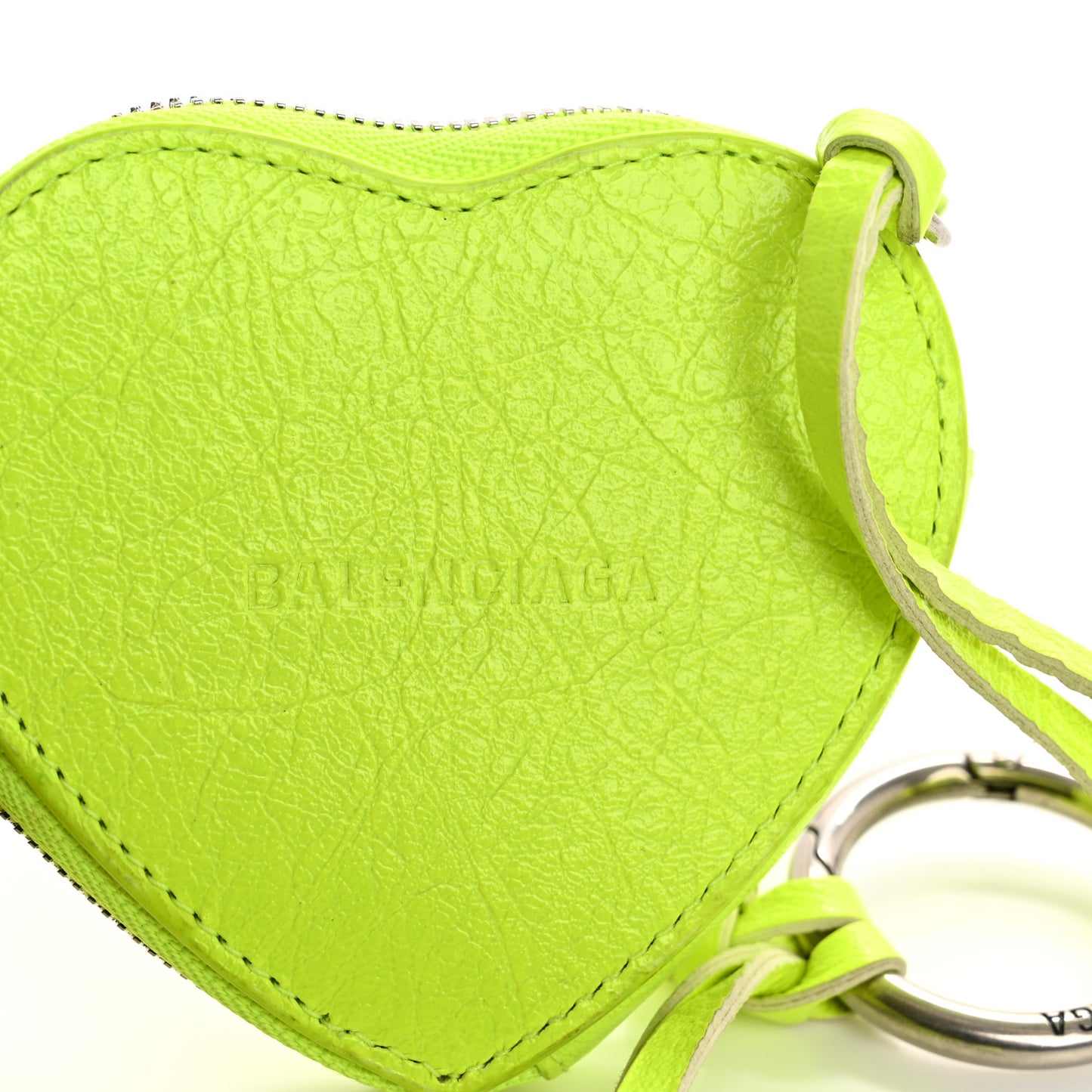 Agneau Le Cagole Clip On Card Mirror Fluo Yellow