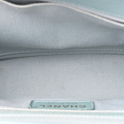 Chanel Caviar Quilted Small Business Affinity Flap Blue 5 of 23