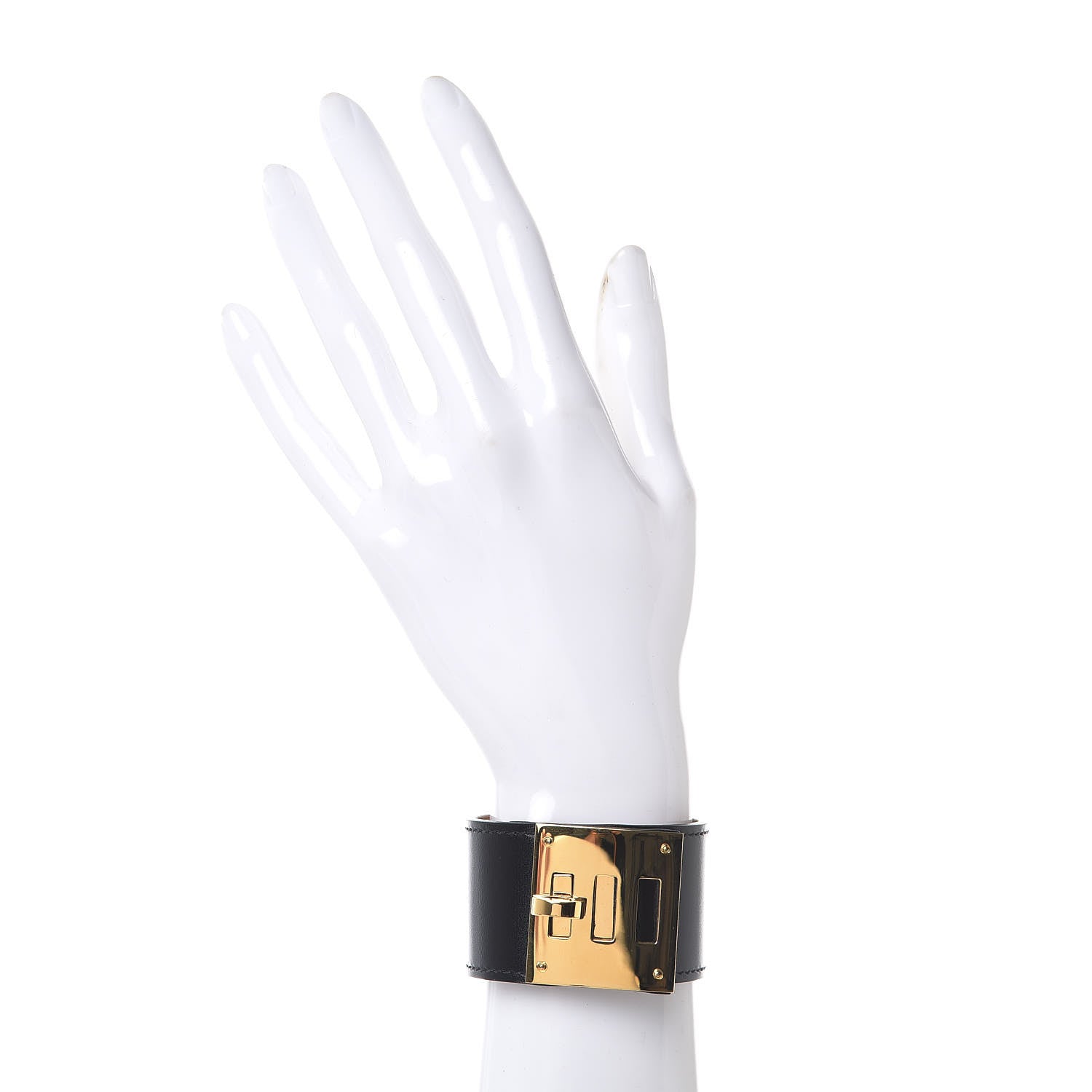 Hermes Box Kelly Dog Bracelet Black 2 of 6