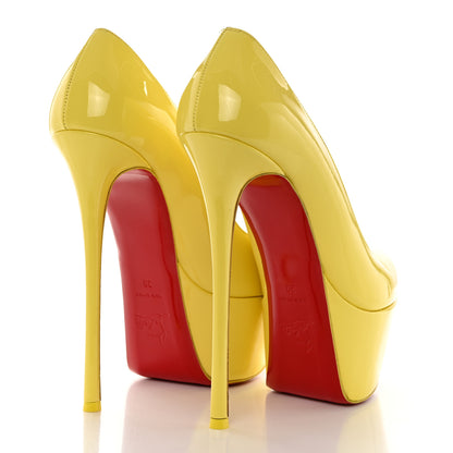 Christian Louboutin Patent Dolly Alta 160 Pumps 39 Piou Piou 4 of 8