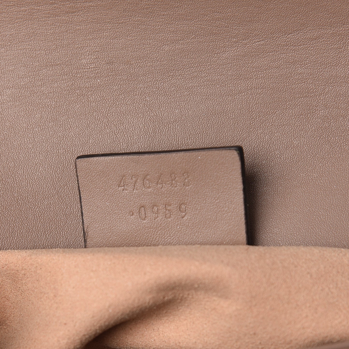 Calfskin Matelasse Super Mini GG Marmont Shoulder Bag Porcelain Rose