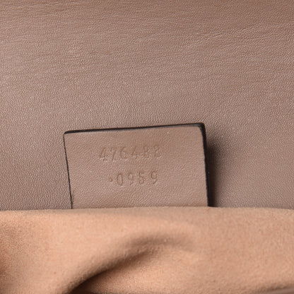Gucci Calfskin Matelasse Super Mini GG Marmont Shoulder Bag Porcelain Rose 7 of 12