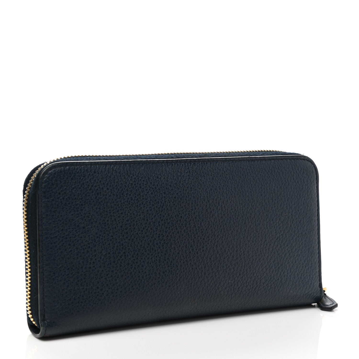 Prada Daino Colour Zip Around Wallet Baltico Granito 3 of 8